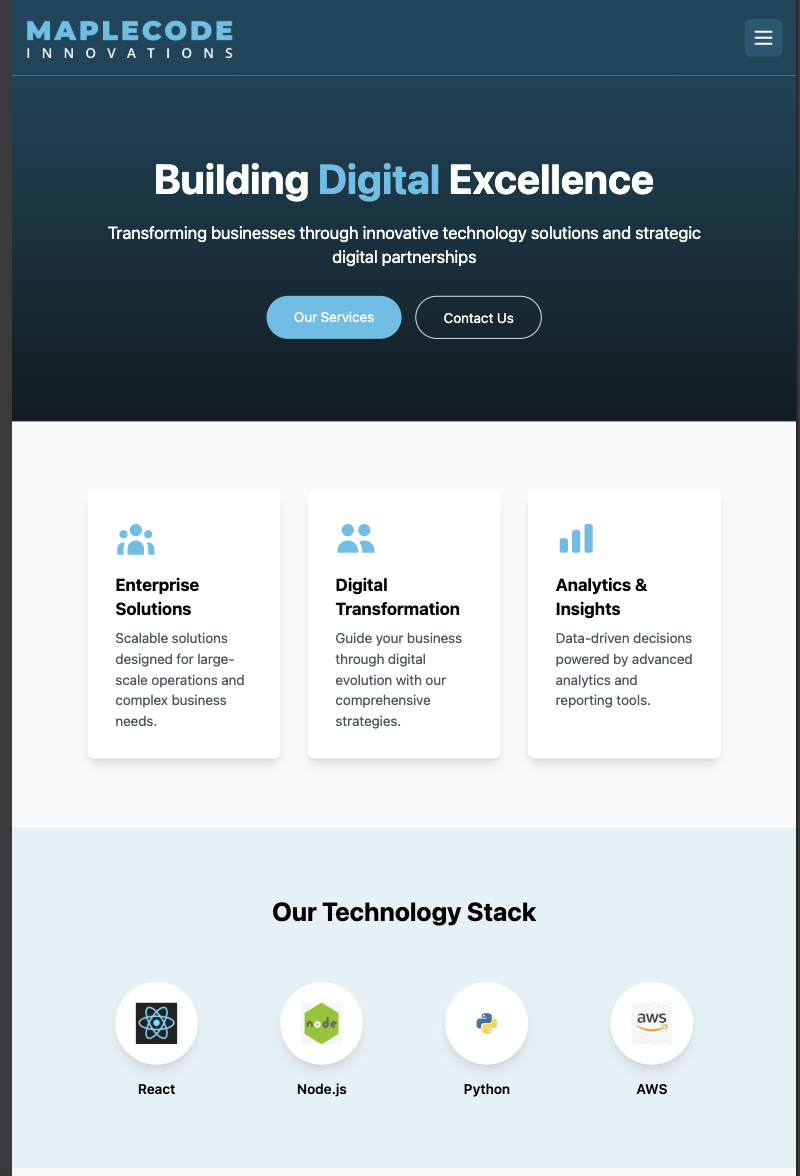 MapleCode Tablet Preview