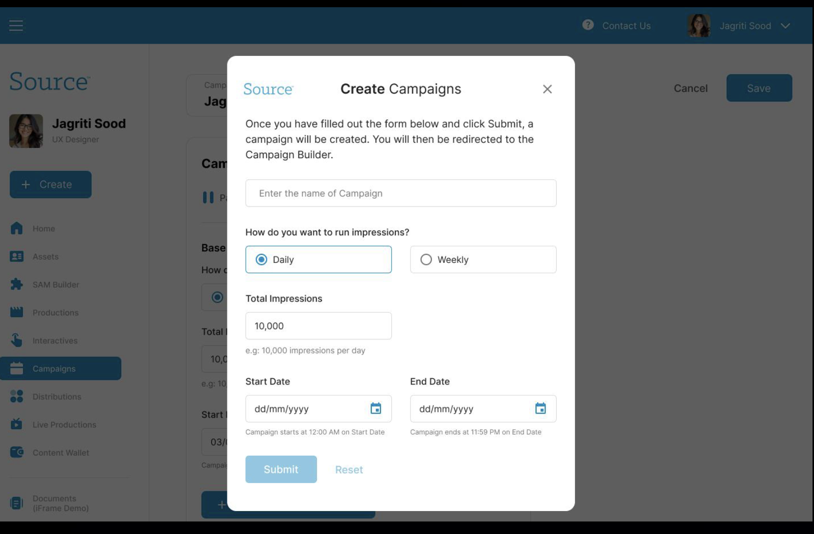Campaigns Scheduling Preview