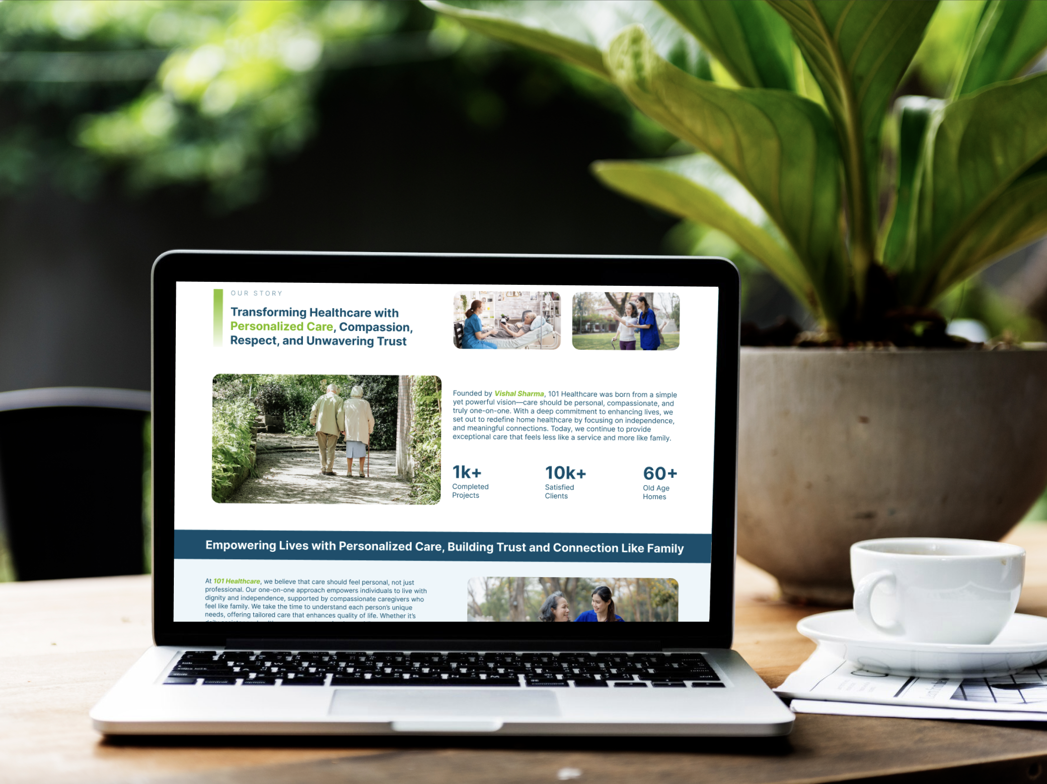 101 Healthcare Website Preview